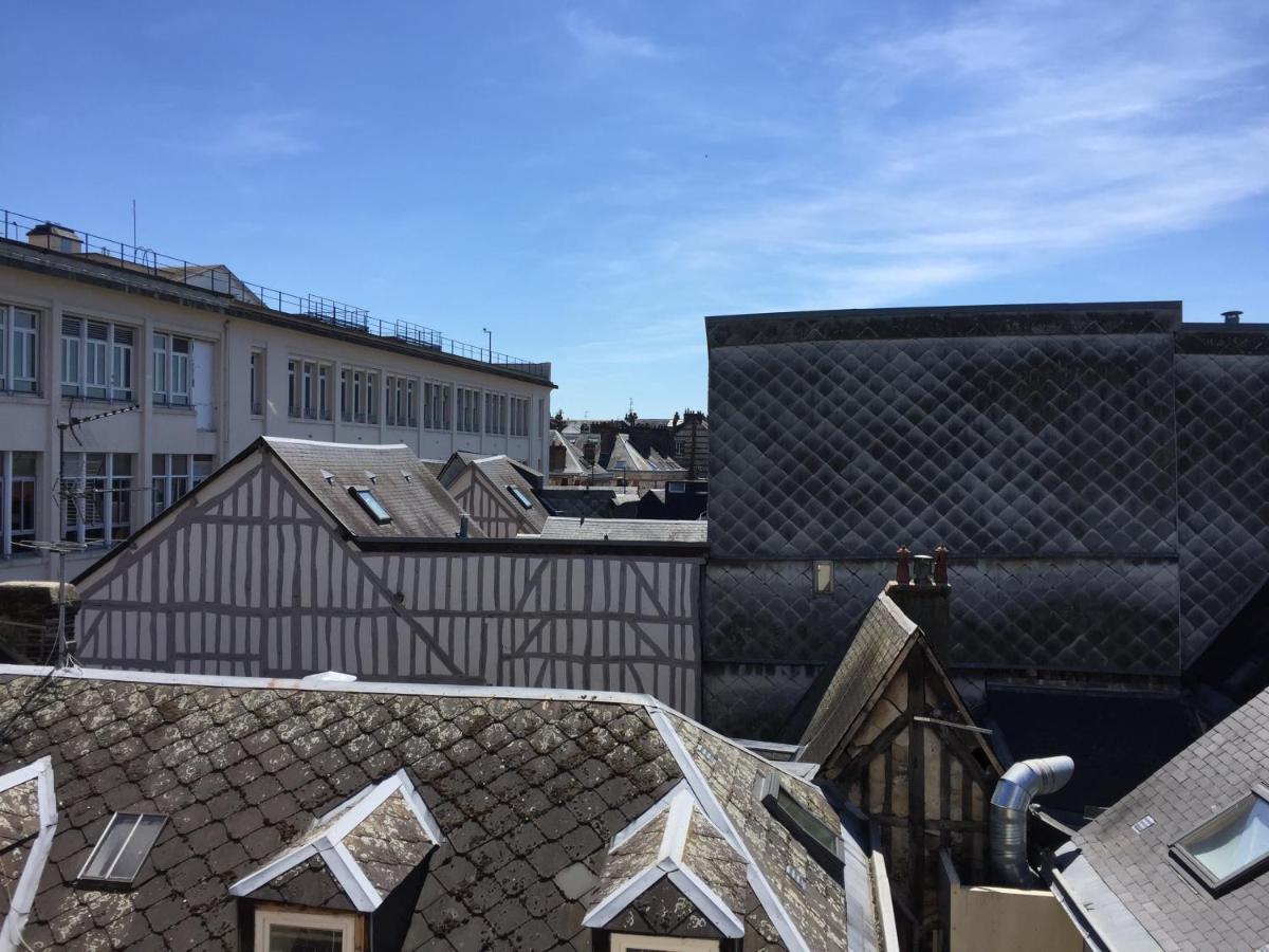 Bel Appartement Dans Le Centre Historique De Rouen Eksteriør bilde